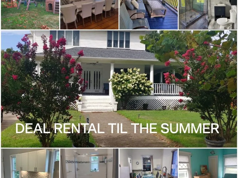 DEAL NJ - 7 BEDROOM/4.5 BATH HOUSE RENTAL - OCEANVIEW - NEAR DEAL & HATHAWAY SHUL