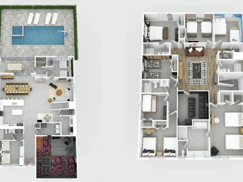Noble Villa, Pool, Theater - Eden Gardens, Orlando, FL.