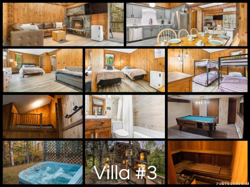 Mount Estate, 6 Villas, Saunas, Jacuzzis, Torah - Vermont