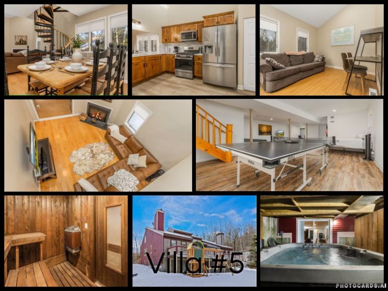 Mount Estate, 6 Villas, Saunas, Jacuzzis, Torah - Vermont