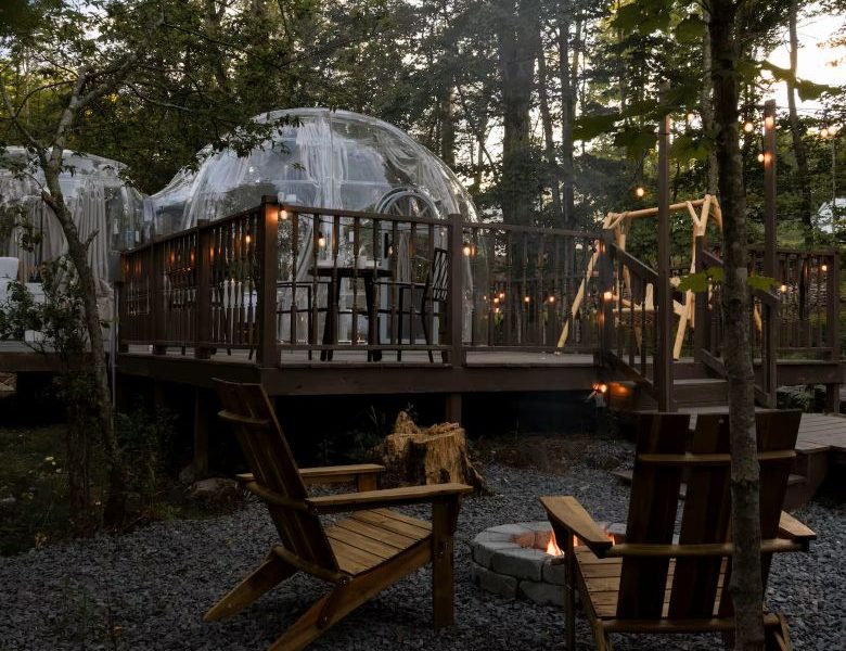 Brophy House + Dome, Sauna, Hottub - Catskills, Hurleyville, NY