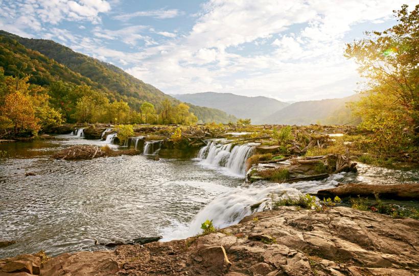 Scenic views for a picnic in the Catskills, a favorite activity for kosher vacationers.
