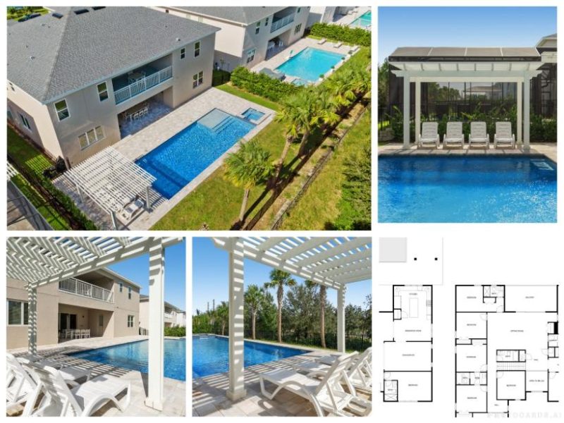 Lunaris Villa, Heated Pool – Eden Gardens, Orlando, FL