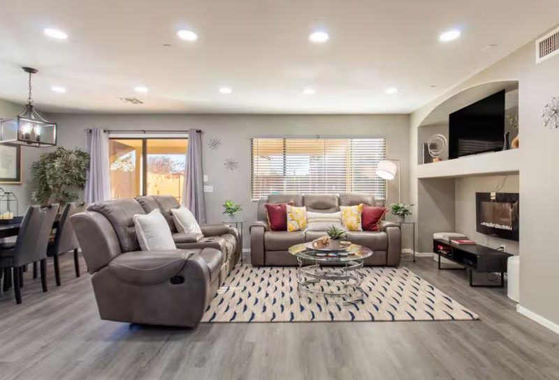 Ember Villa, Heated Pool, Fire-Pit, Work Station, Casa Grande, AZ