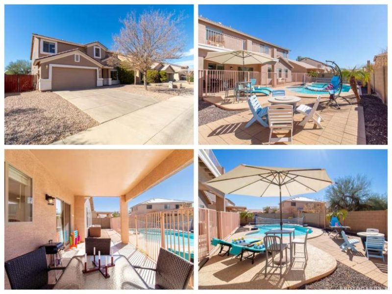 Sonoran Villa, Luxurious Retreat, Heated Pool, Casa Grande, AZ