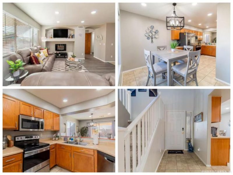 Ember Villa, Heated Pool, Fire-Pit, Work Station, Casa Grande, AZ