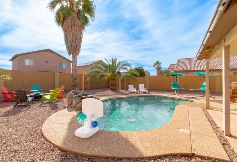Ember Villa, Heated Pool, Fire-Pit, Work Station, Casa Grande, AZ